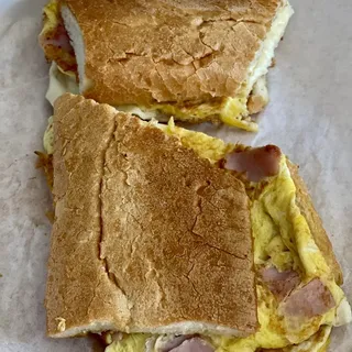 Ham, Egg and Cheese Sandwich