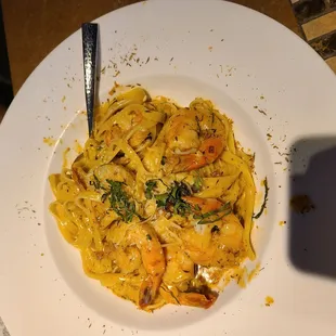 Shrimp Alfredo