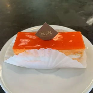 Orange mousse
