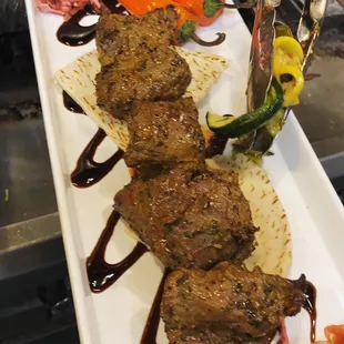 Beef Tenderloin Kebobs