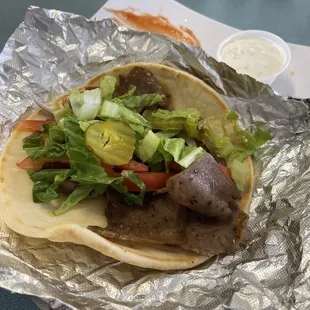 Lunch special gyro