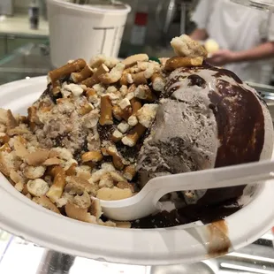 Cookies &amp; cream, chocolate cookie dough