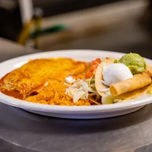 a plate of food