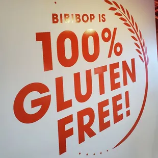 Gluten Free establishment