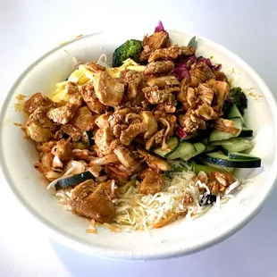 Regular Size Custom Spicy Chicken Bowl - Mmm!