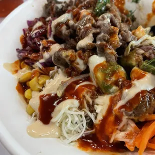 Korean Beef Bowl.