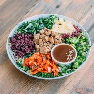 salads, food