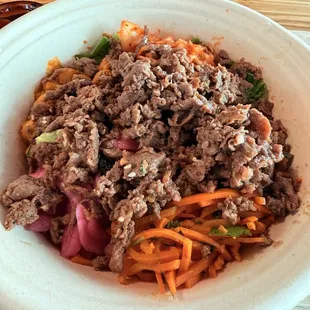 Korean bbq bowl