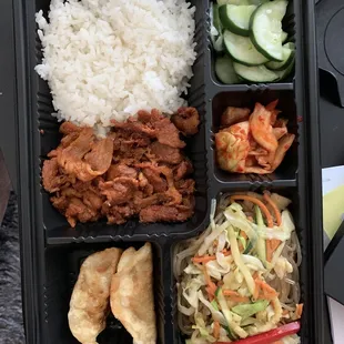 Spicy pork box 5/5 must try