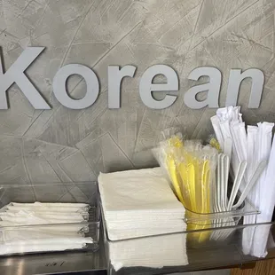 Cutlery for Togo orders