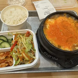 Tofu Soup (Soon Tofu)