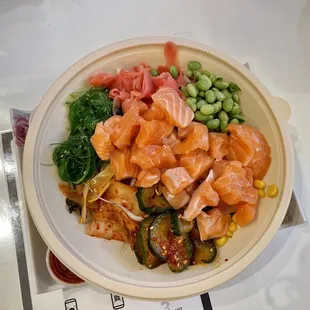 salmon bowl