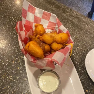 Curds and ranch