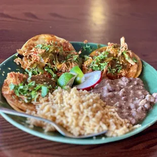Quesa Taco Plate