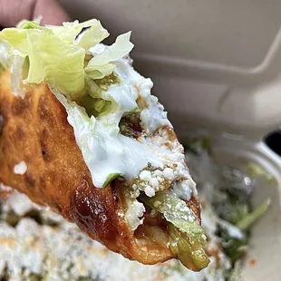 Asada taco