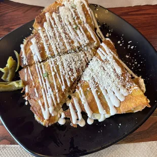 Boujee quesadilla.