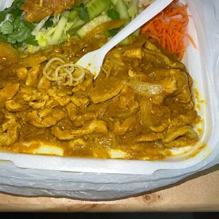 Chicken Curry Vermicelli Bowl