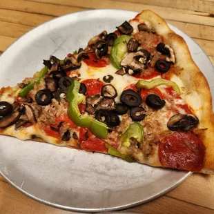 Bibo's NY Style Pizza - combo pizza slice