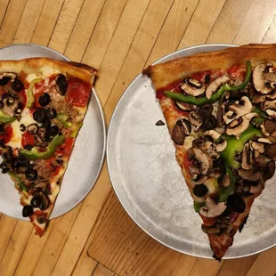 Bibo's NY Style Pizza - 2 combo pizza slices