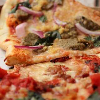 Monster Meatball Pizza