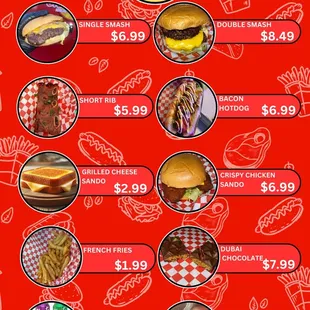 New Menu!