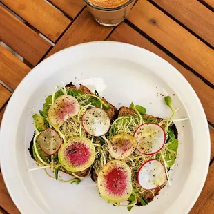 Avocado Toast and Cortado