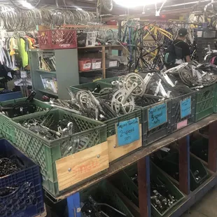 Very organized shop