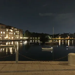 Exterior: night.
