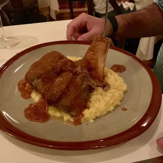 Ossobuco di Vitello con Risotto alla Milanese