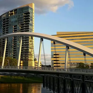 Beautiful sunset, this evening.