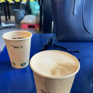 Drip. Oat vanilla which weirdly tasted minty?