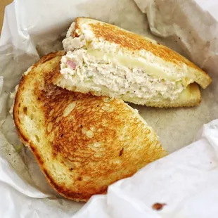 Tuna Melt on sourdough