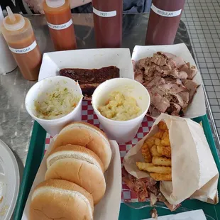 The food is amazing and staff was great want good bbq this is your spot