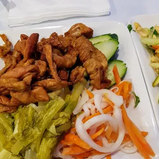 Deep fried intestines