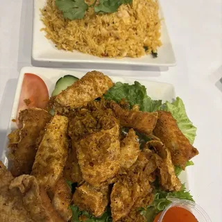 Salmon belly Spicy Lemongrass