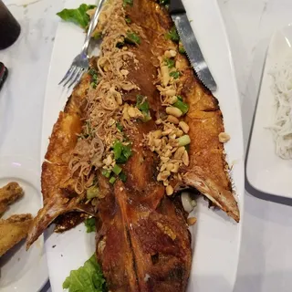 Deep Fried Fish Cake