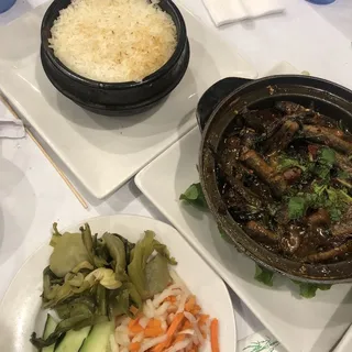 Spiny Goby Fish River-Leaf Creeper Hot Pot