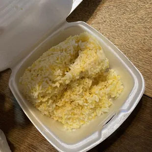Fried rice. Gross.