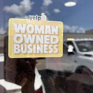 Women owned!
