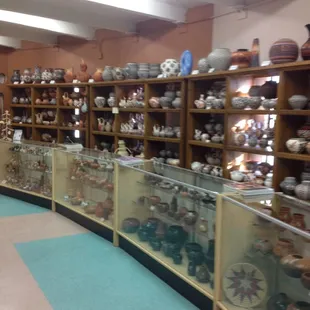 The pottery room. Easy to miss. (look for 50% markdowns in here)