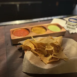 Chips and Salsa Flight