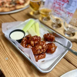 Asian boneless sticky wings.