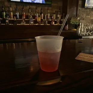 Cranberry and vodka