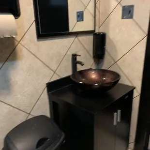 Clean bathroom