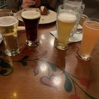 German Beer Flight (Four Pours - 5 oz each)