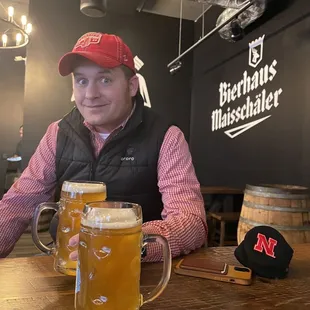 The Fox Hefeweizen is a solid choice!