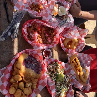 Soooo much food!!