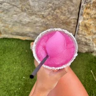Prickly pear margarita