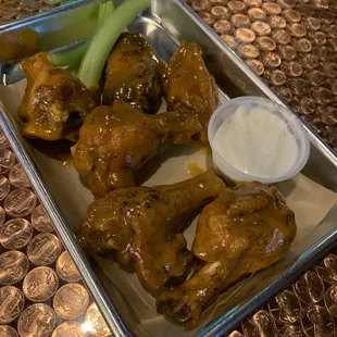 Carolina bbq sauce wings