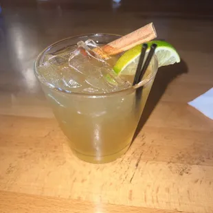 Apple Cider Margarita.